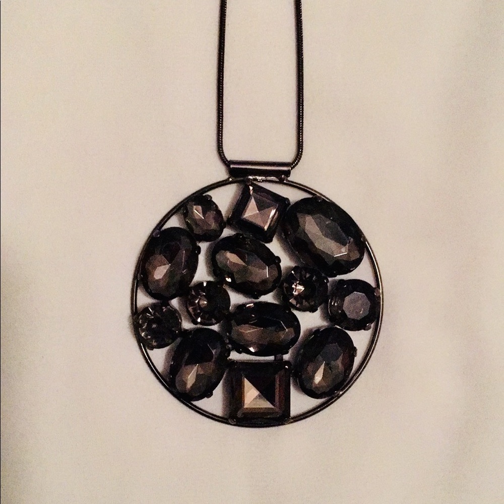 Costume Rhinestone ornament necklace